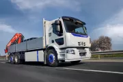 Renault Trucks D Wide E-Tech with crane